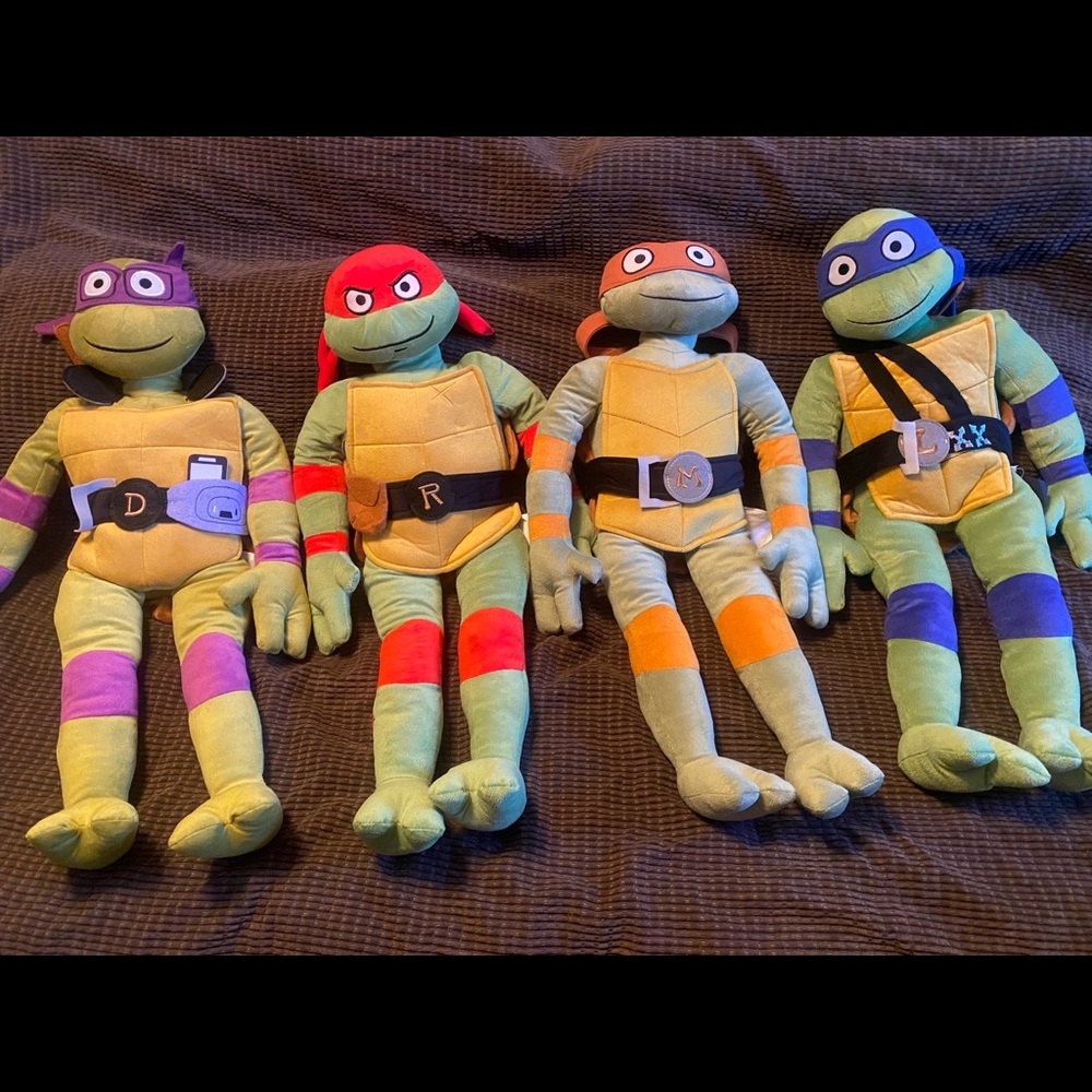 Ninja Turtles Plush Set